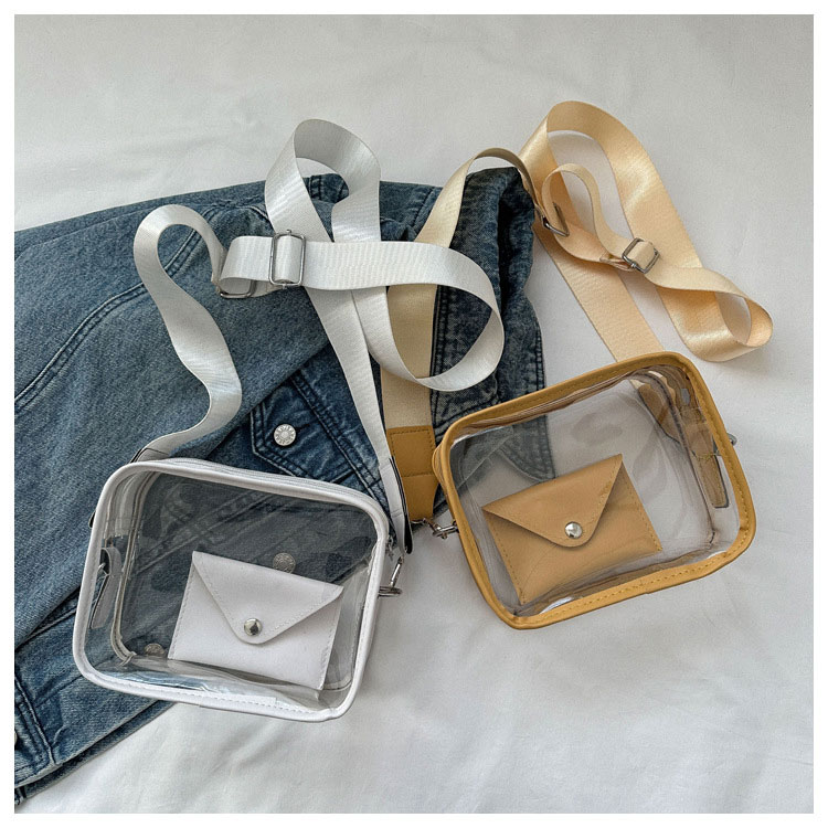 Borsa a tracolla in PVC