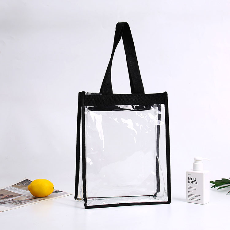 Borsa con cerniera in PVC